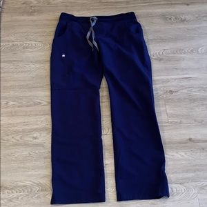 Figs Kade cargo scrub pants- royal blue